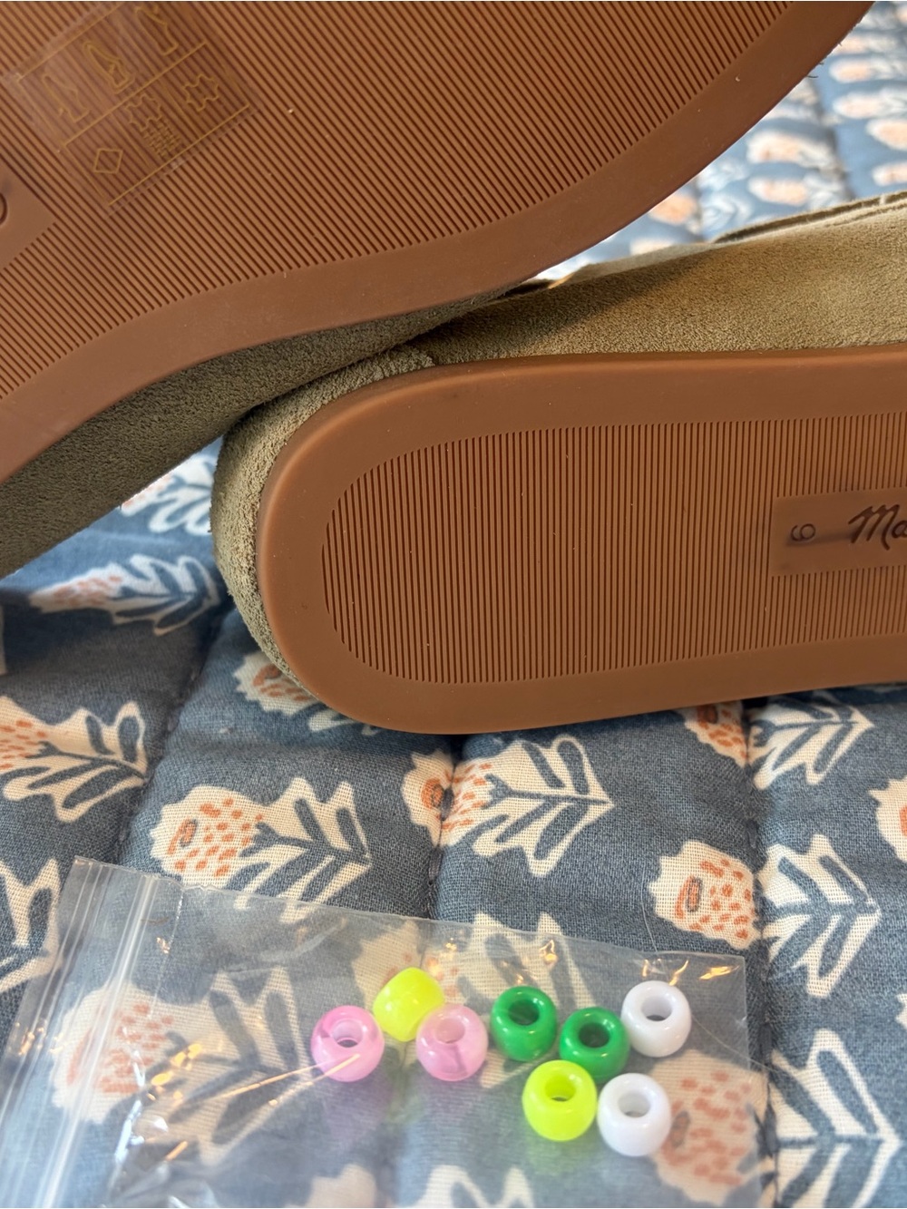 Madewell Jamie Boat Shoe Pale Fatigue Leather Size 9 NWOB Sold Out - Picture 7 of 8